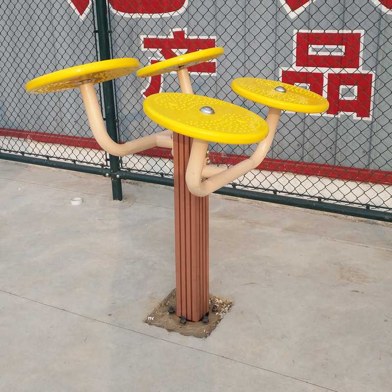 塑木健身路徑器材