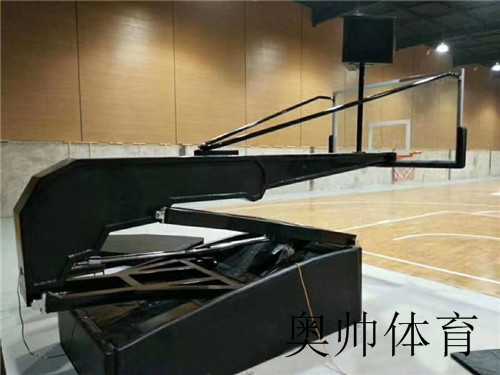 室內電動液壓籃球架