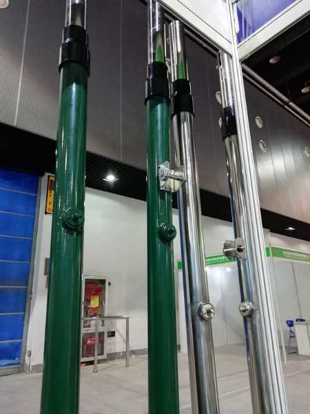 地插式不銹鋼排球柱