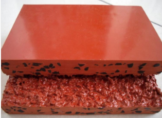 混合型塑膠跑道 混合型塑膠跑道